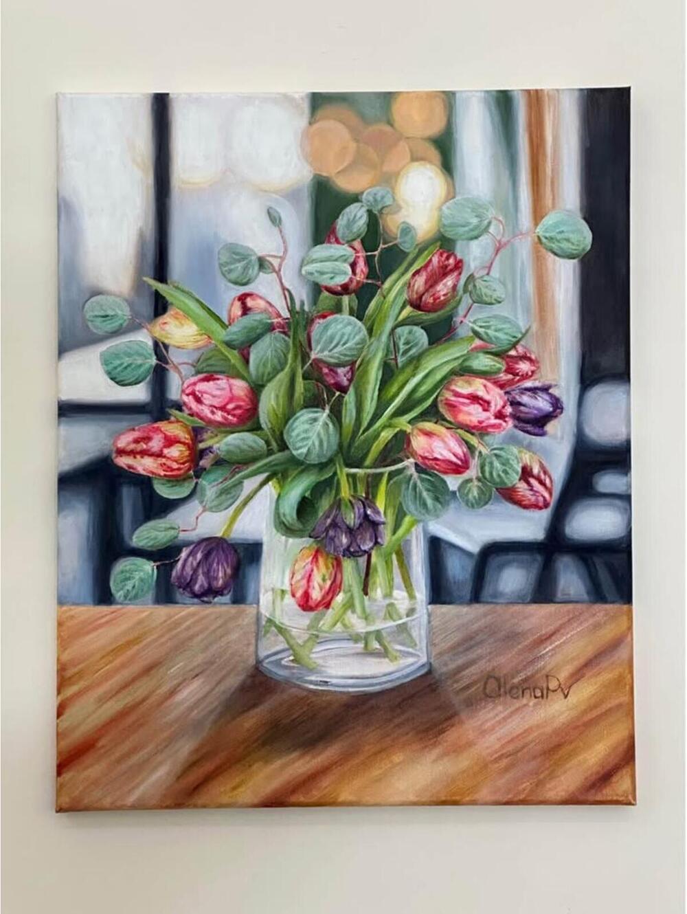 Original Oil Painting “The Next Day”